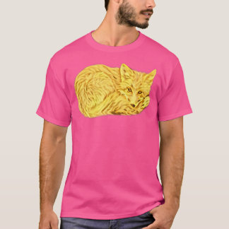 Fox Motif T Shirt
