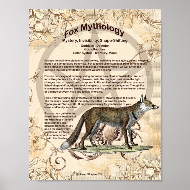 FOX MYTOLOGY POSTER (Framsidan)