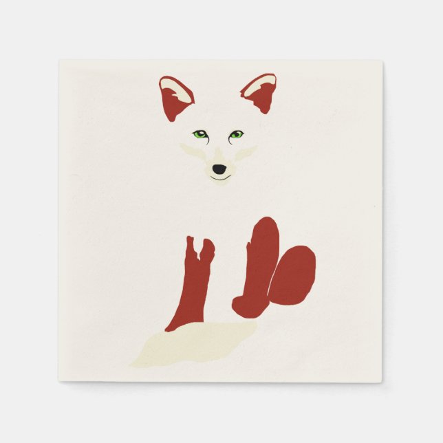 Fox Napkins Pappersservett (Framsidan)