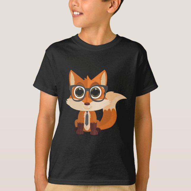 Fox Nerd Tee (Framsida)