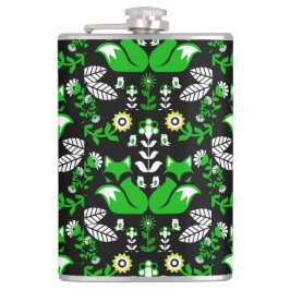 Fox Nordic Scandinavian Folk Art Tablecloth Fickplunta