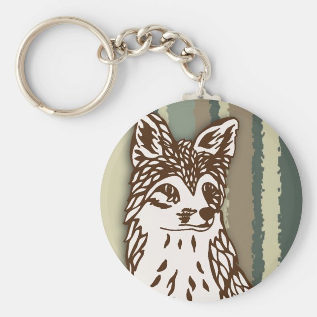 Fox-Nyckelring Nyckelring (Framsidan)