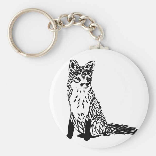 Fox-Nyckelring Nyckelring (Framsidan)