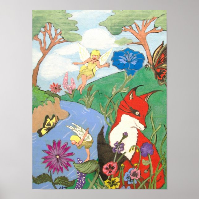 Fox och Fairy's Poster (Framsidan)