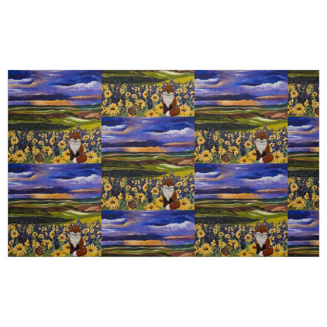 Fox och Friend Storm Tyg (Fat Quarter)