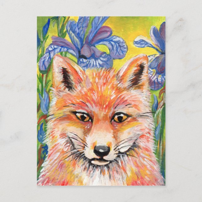 Fox och järnväsen vykort (Framsida)