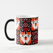 Fox och natur Nordic FolArt