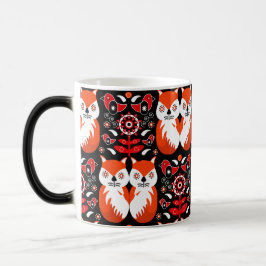 Fox och natur Nordic FolArt Magisk Mugg