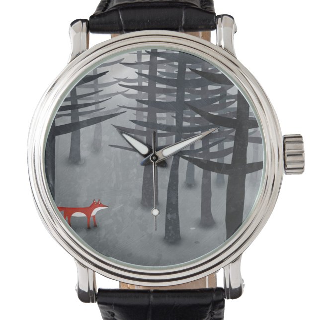 Fox och skogen armbandsur (The Fox and the Forest watch)