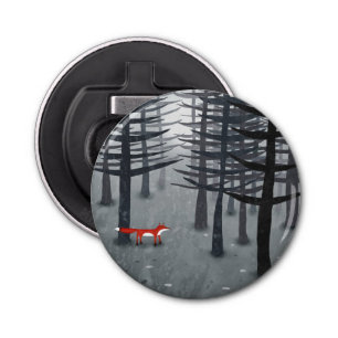 Fox och skogen flasköppnare