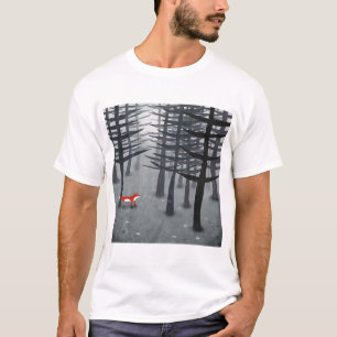Fox och skogen t shirt