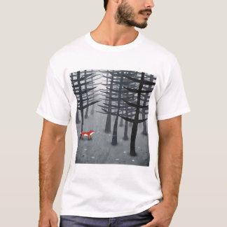 Fox och skogen t shirt