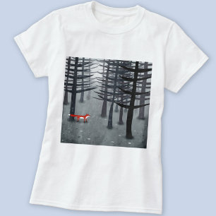Fox och skogen t shirt
