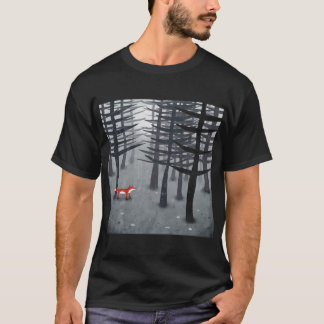 Fox och skogen t shirt