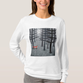 Fox och skogen t shirt