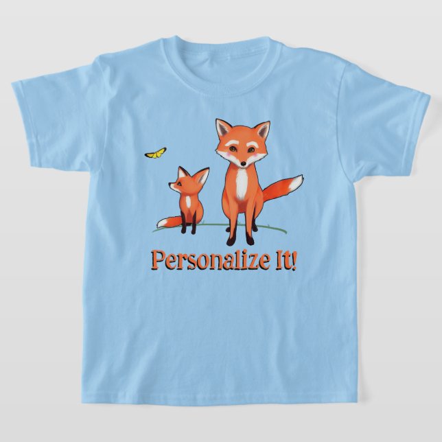 Fox och Son T-Shirt (Laydown)
