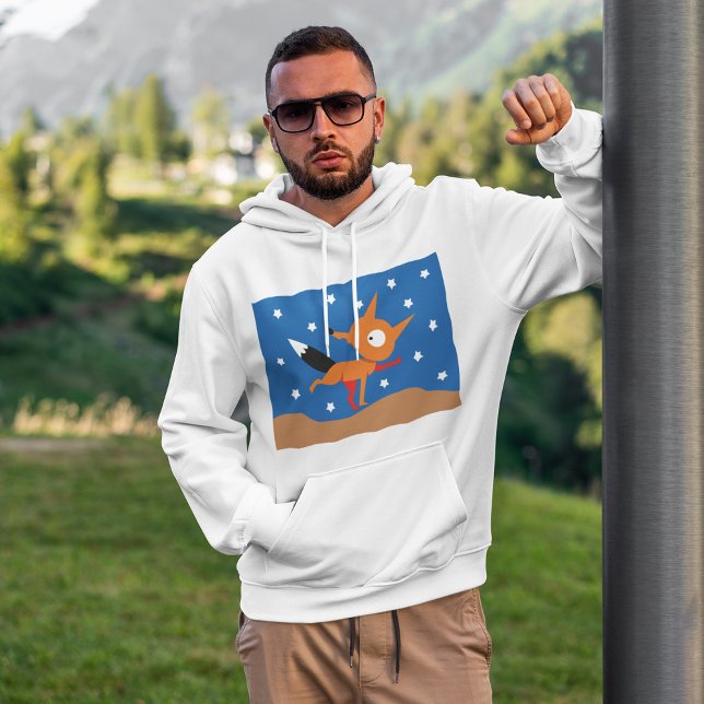 Fox och Stars Manar Hoodie (Skapare uppladdad)