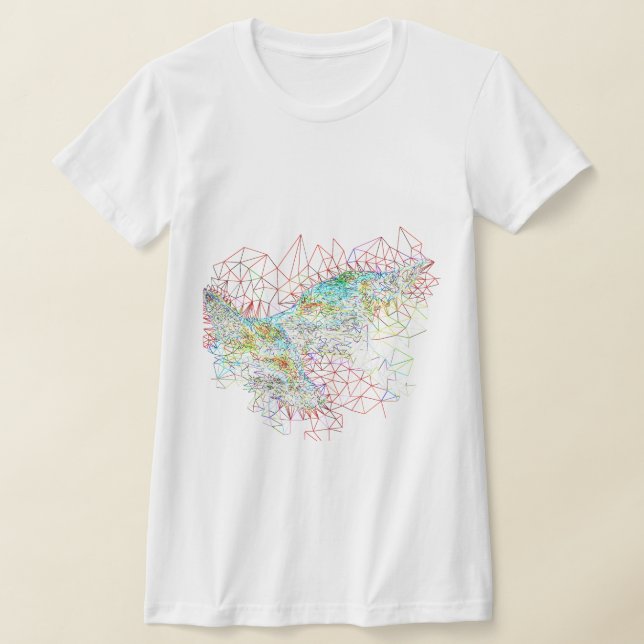 Fox och Unge T-Shirt (Laydown)