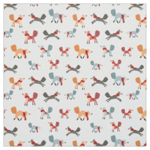 Fox och Vänner Tyg