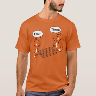 Fox Optical illusion Trick T Shirt