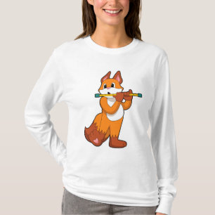 Fox på Music med Flute.PNG T Shirt