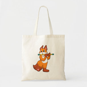Fox på Music med Flute.PNG Tygkasse