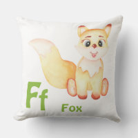 Fox personalize ABC: Brev F - lägg till ditt namn