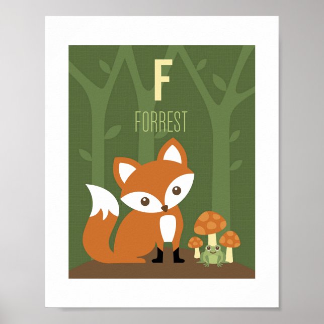 Fox Personlig Närhet Poster Skriv ut (Framsidan)
