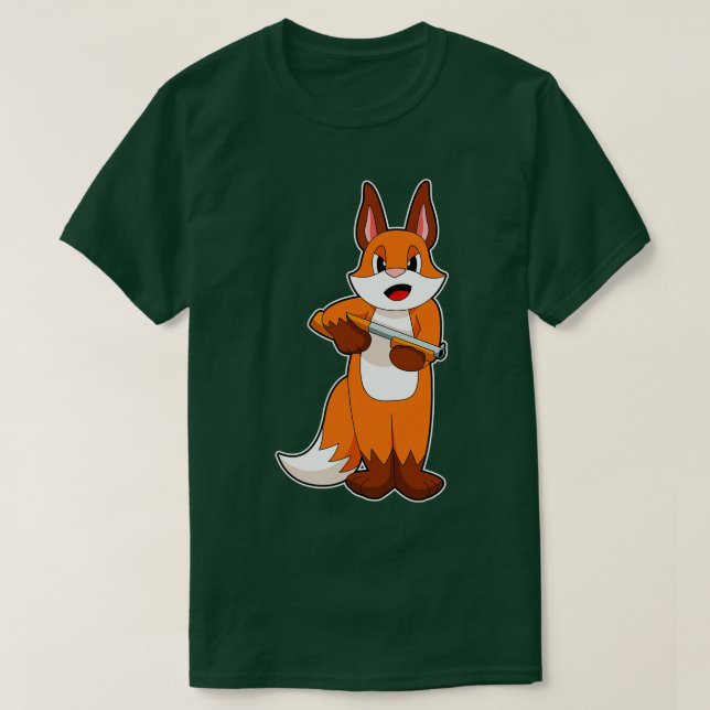 Fox Pistol T Shirt (Design framsida)