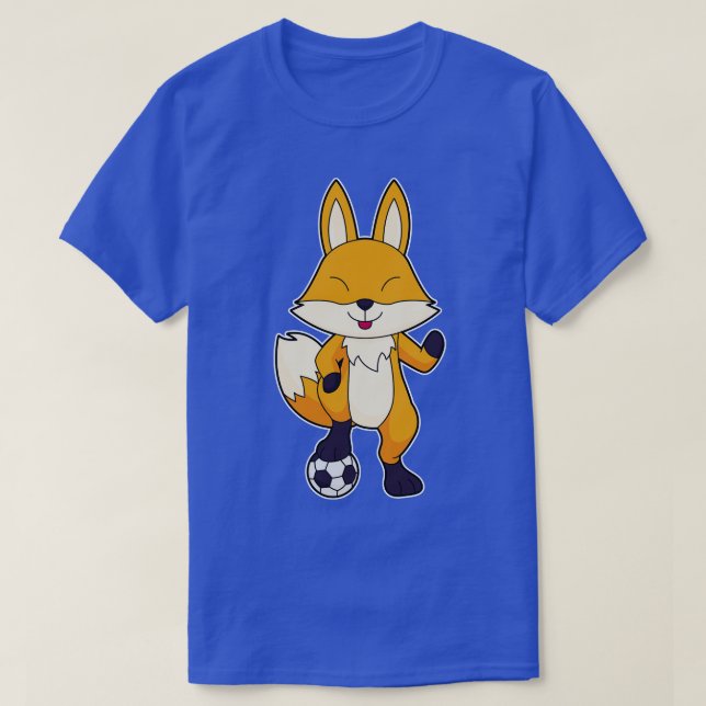 Fox Player-fotboll T Shirt (Design framsida)