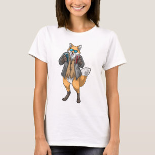 Fox Poker Poker marker Kortspel T Shirt