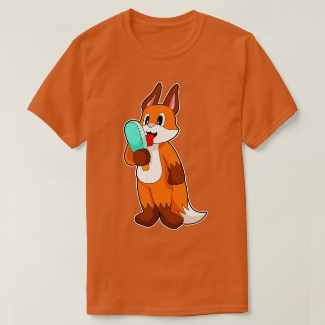 Fox-popsill T Shirt (Design framsida)