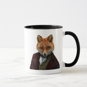 Fox Porträtt 2 Mugg