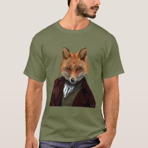 Fox Porträtt 2 T Shirt