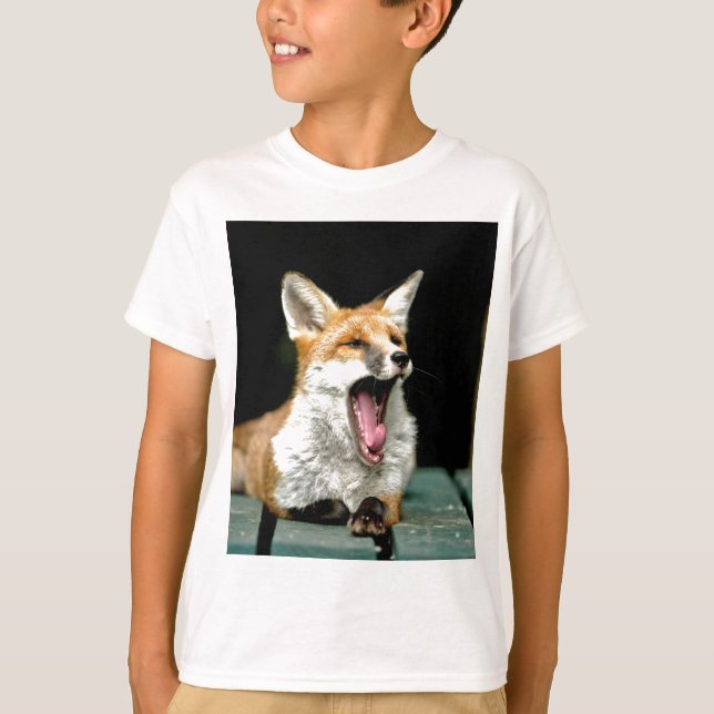 Fox - pro-foto tröja (Framsida)