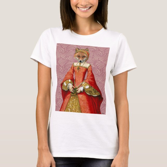 Fox Queen Tee Shirt (Framsida)