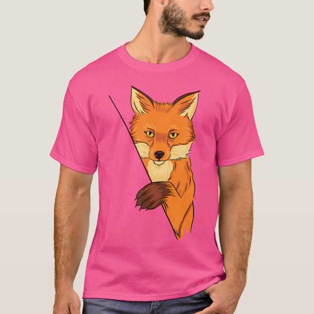 Fox Red Fox T Shirt (Framsida)