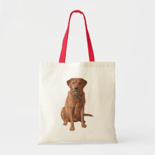 Fox Red Gult Labrador Retriever Hund Tygkasse