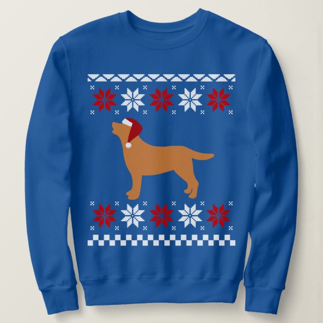 Fox Red Labrador Silhouette juljul T Shirt (Design framsida)