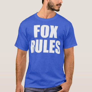 FOX Regler Son Dotter Boy Girl Baby Namn T Shirt