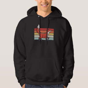 Fox Retro-Vintage Hoodie