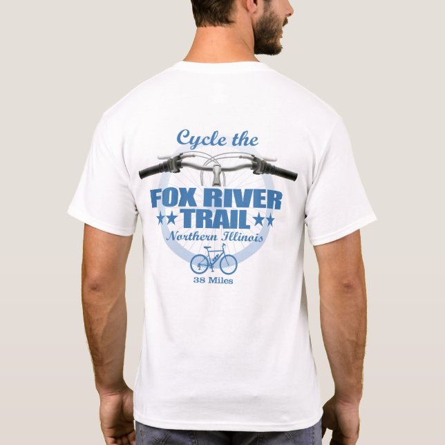 Fox River Trail (H2) T Shirt (Baksida)