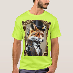 🦊 Fox Royalty Meets Futuris T Shirt