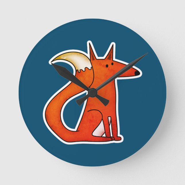 Fox Rund Klocka (Framsida)