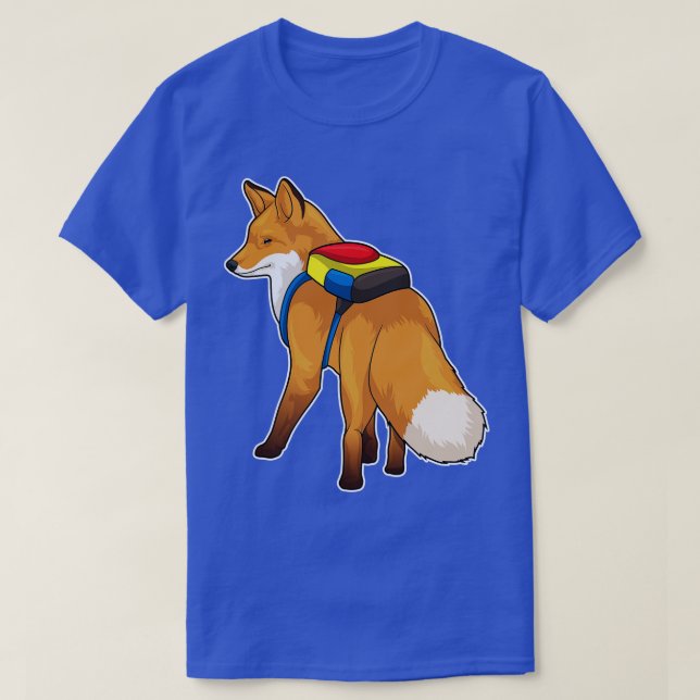 Fox-ryggsäck T Shirt (Design framsida)
