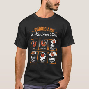 Fox Sak I gör jag på fritiden Red Fox T Shirt