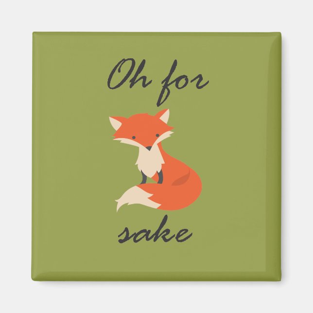 Fox Sake Magnet (Framsidan)