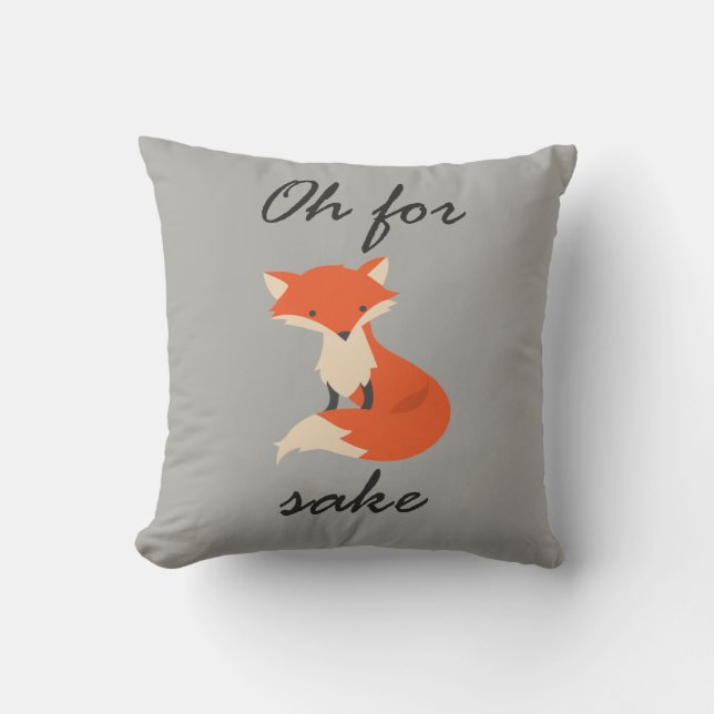 Fox Sake Pillow Kudde (Framsida)