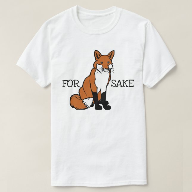 Fox Sake T Shirt (Design framsida)