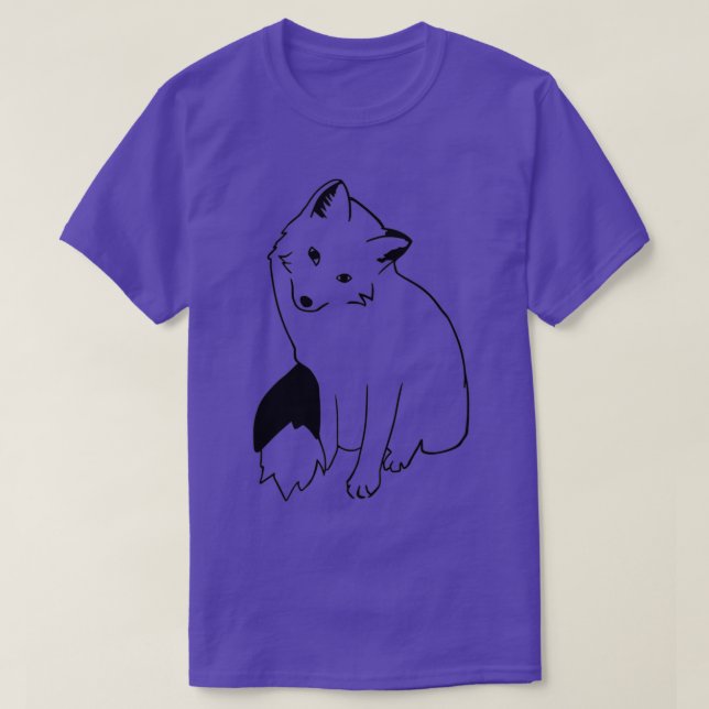 Fox Saucer Öga 1 T Shirt (Design framsida)